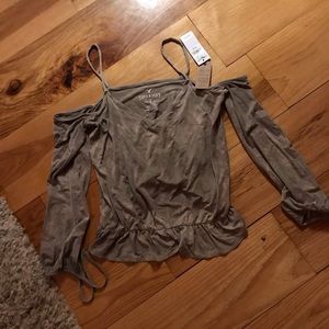 Off the shoulder shirt